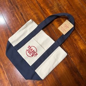 Trader Joe’s mini canvas tote bag